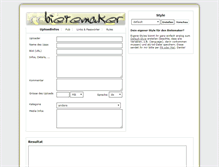 Tablet Screenshot of bietemaker.raidrush.ws